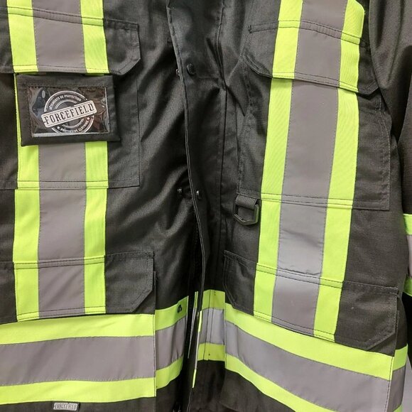 (N88677-1) Force Field 024-EN705BK 4 in 1 Winter Coat Sz: 2XL - Picture 7 of 14